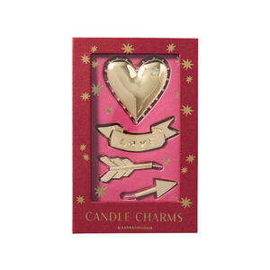 ANTHROPOLOGIE Heart Candle Charm